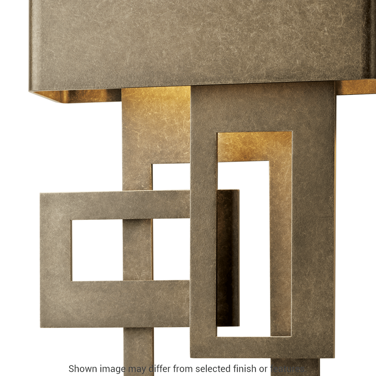 Collage Small Dark Sky Friendly LED Outdoor Sconce - White - Left-Facing by Hubbardton Forge