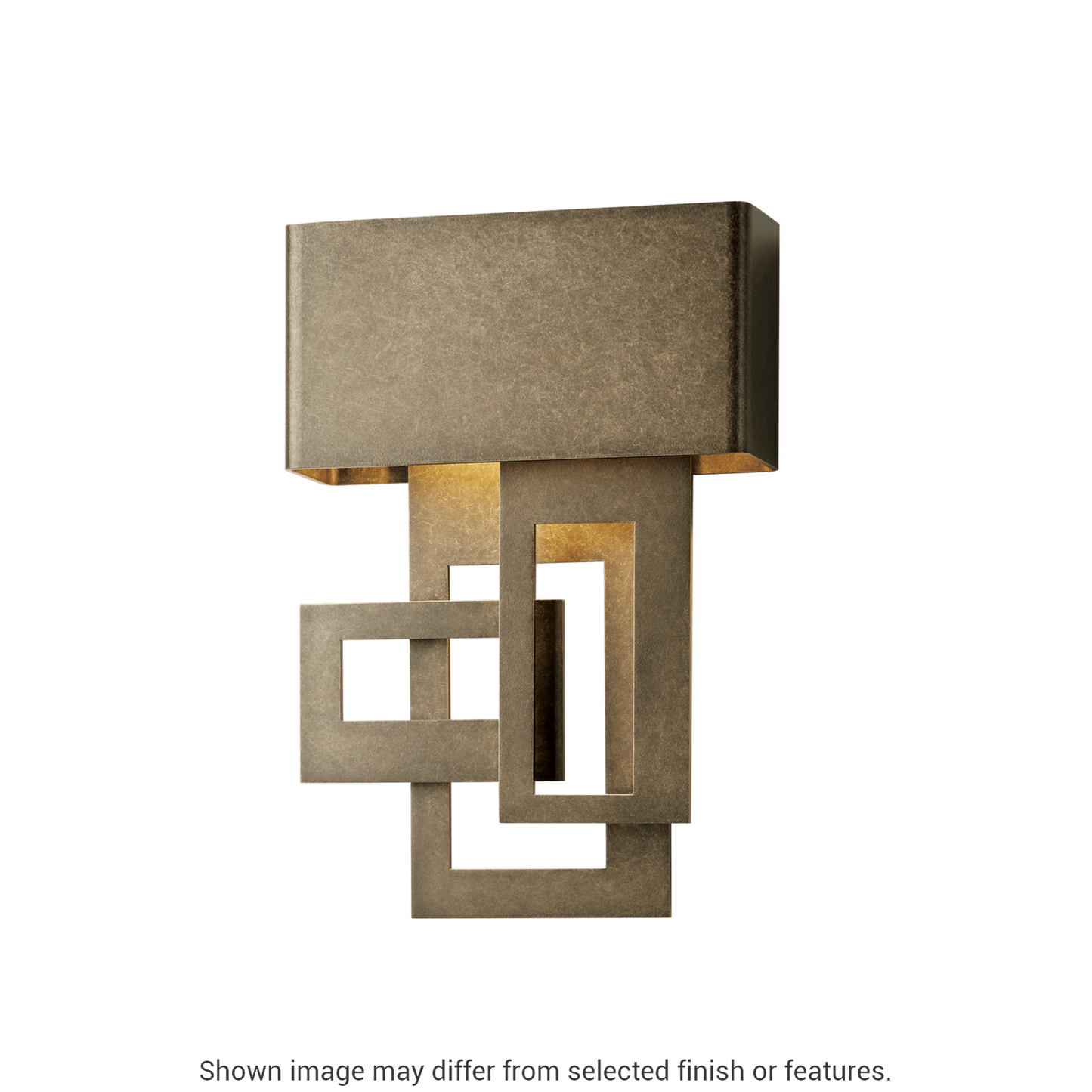Collage Small Dark Sky Friendly LED Outdoor Sconce - White - Right-Facing by Hubbardton Forge