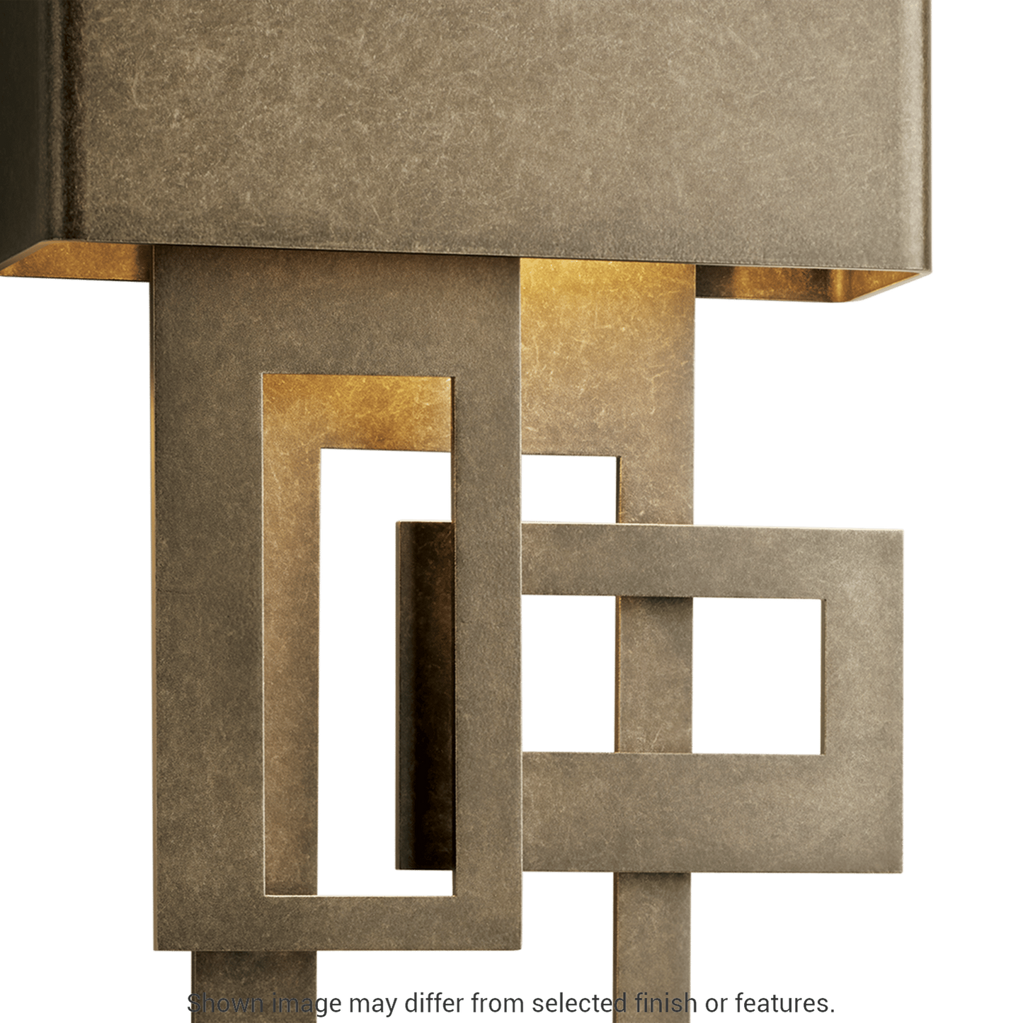 Collage Small Dark Sky Friendly LED Outdoor Sconce - White - Right-Facing by Hubbardton Forge