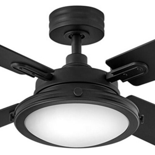 Collier 54" LED Smart Fan - Matte Black by Hinkley Lighting