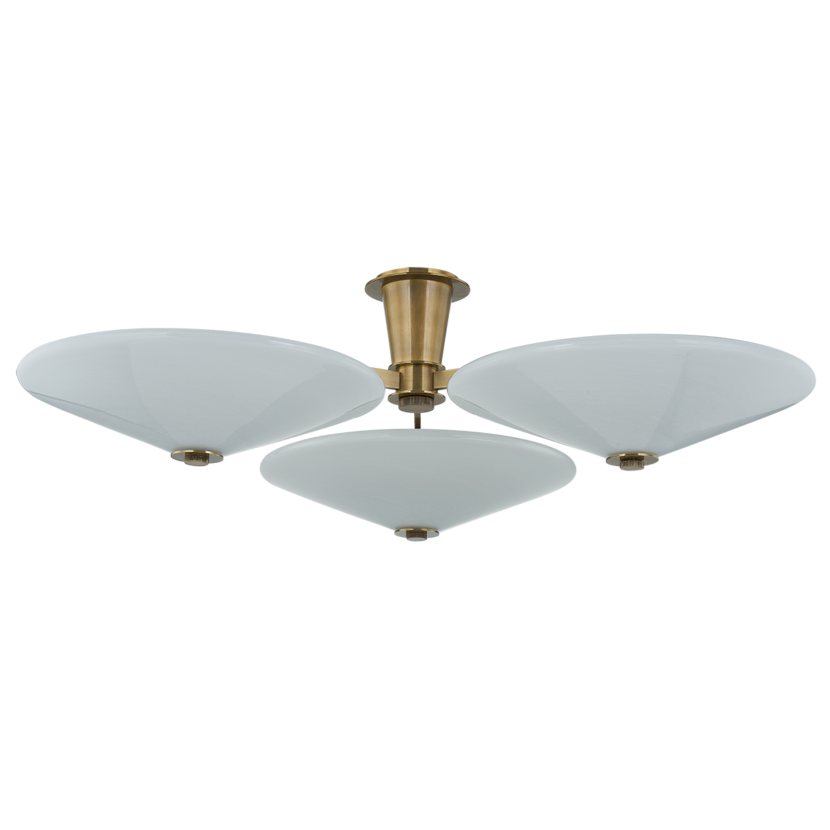 Cologne Flush Mount - 3-Light by Corbett Lighting