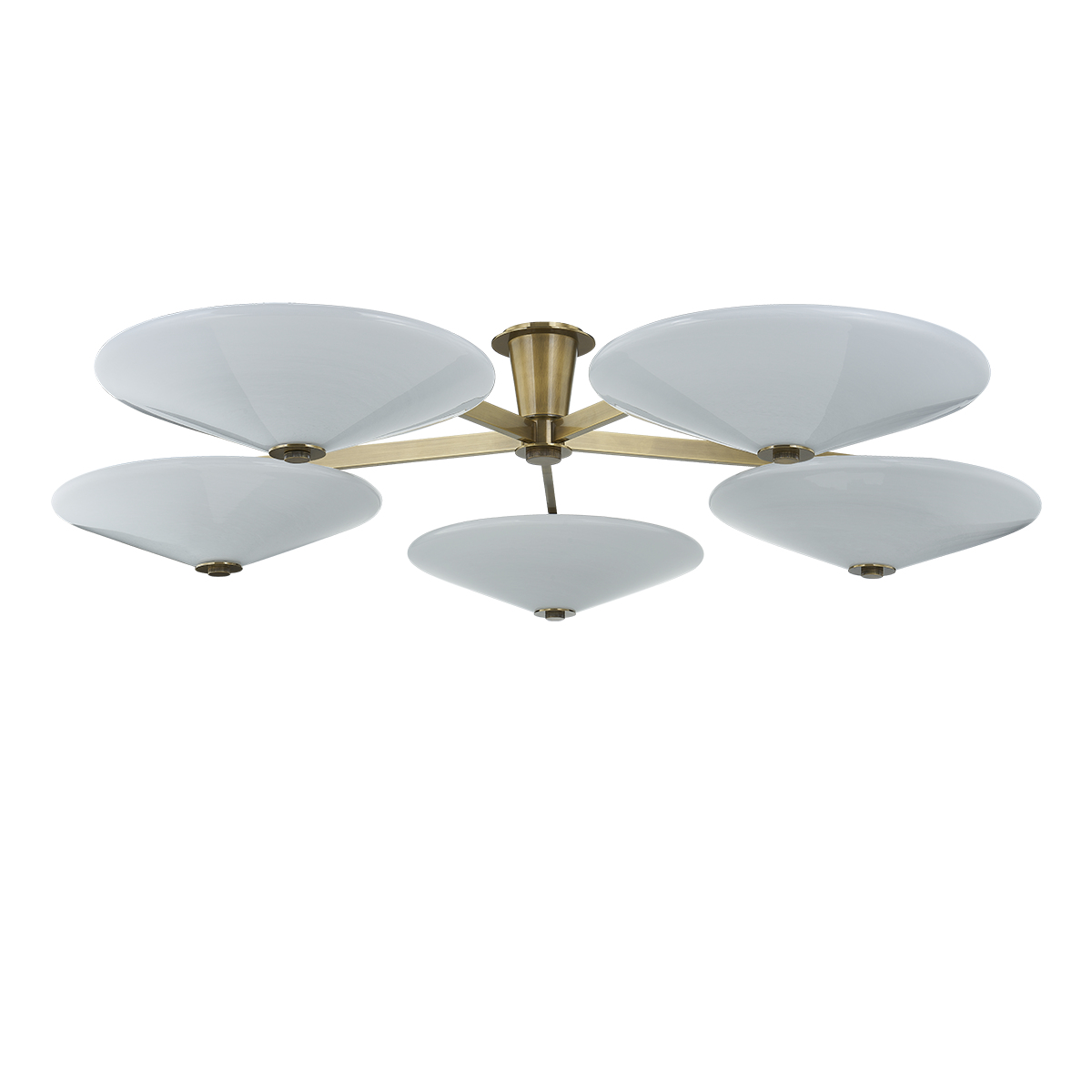 Cologne Flush Mount - 5-Light by Corbett Lighting