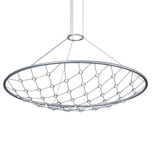 Constellation Galaxy Matrix 60" Horizontal Round Chandelier by SONNEMAN