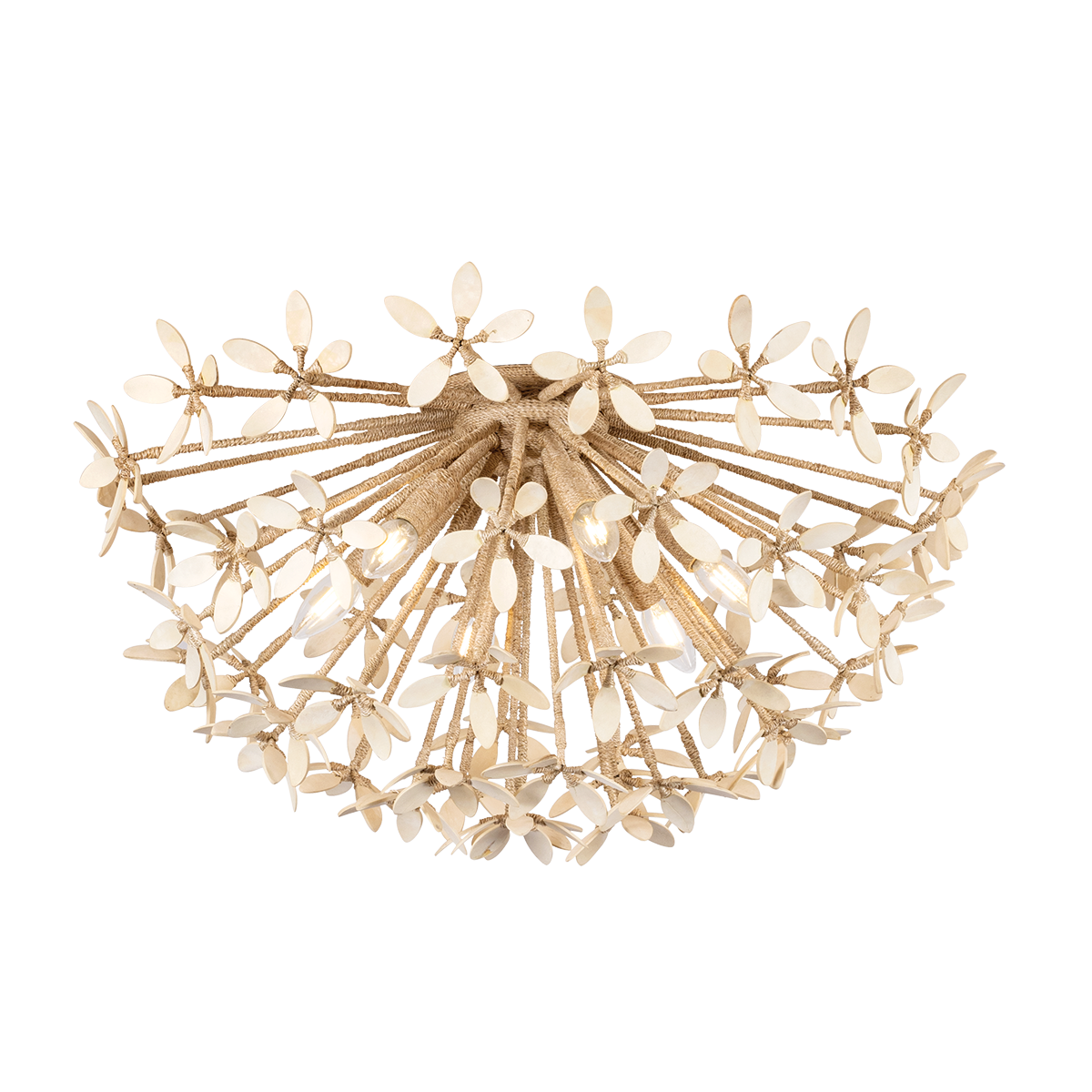 Corfu Semi Flush - 6-Light by Corbett Lighting
