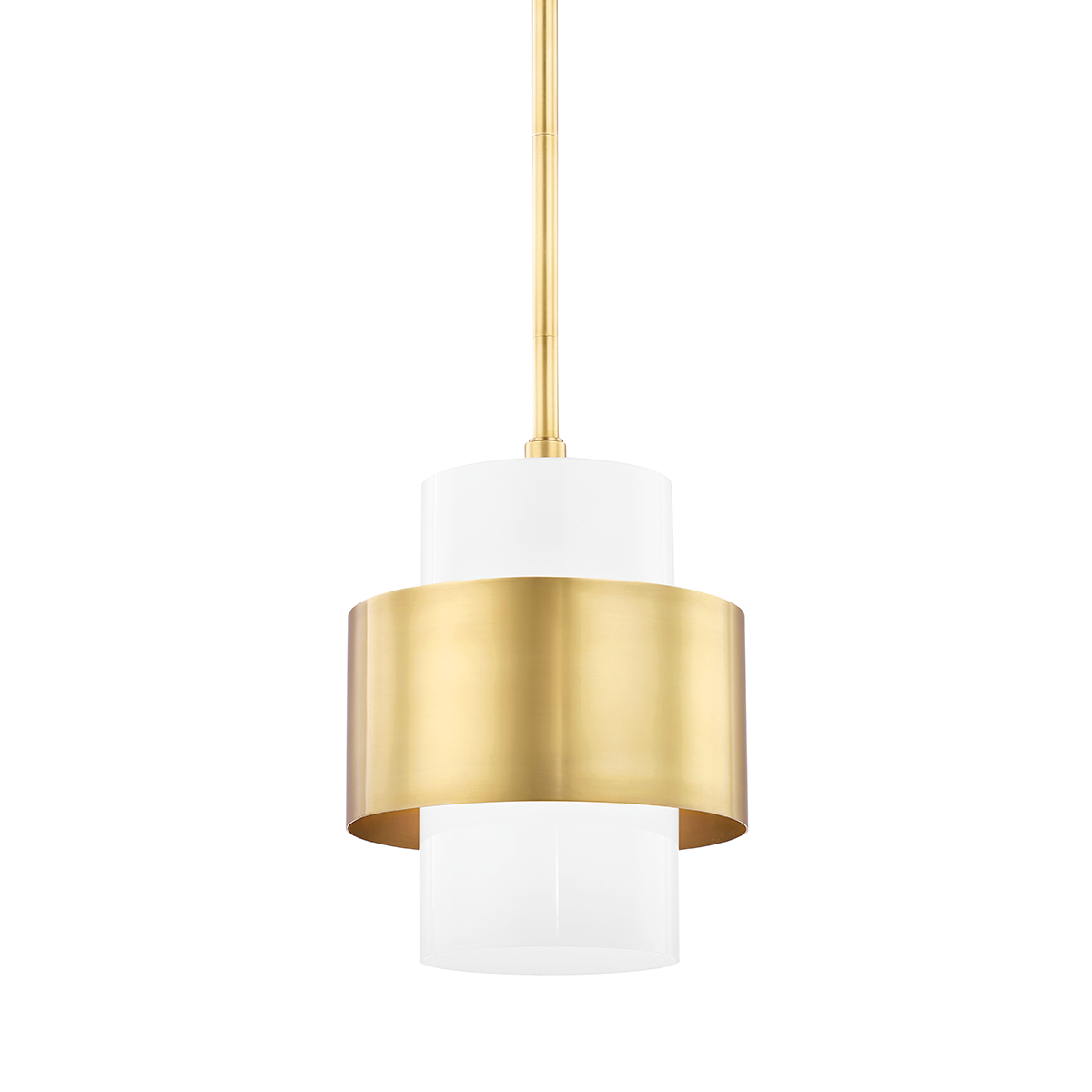 Corinth Pendant - Aged Brass by Hudson Valley Lighting