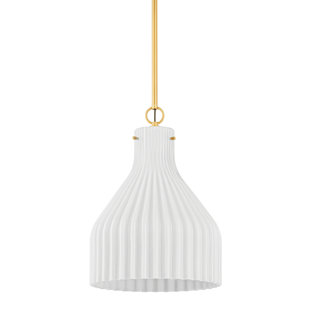 Corinthia Large Pendant - 1-Light - Aged Brass - Mitzi H881701L-AGB