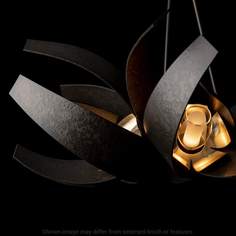 Corona Brass Accent Pendant - White by Hubbardton Forge