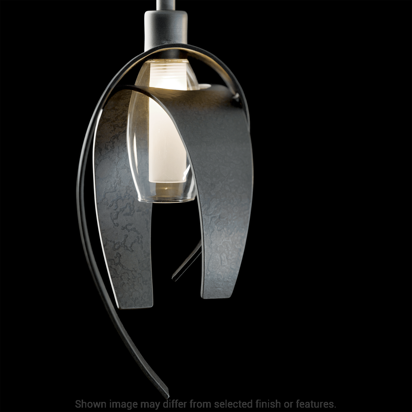 Corona Large Mini Pendant - White by Hubbardton Forge