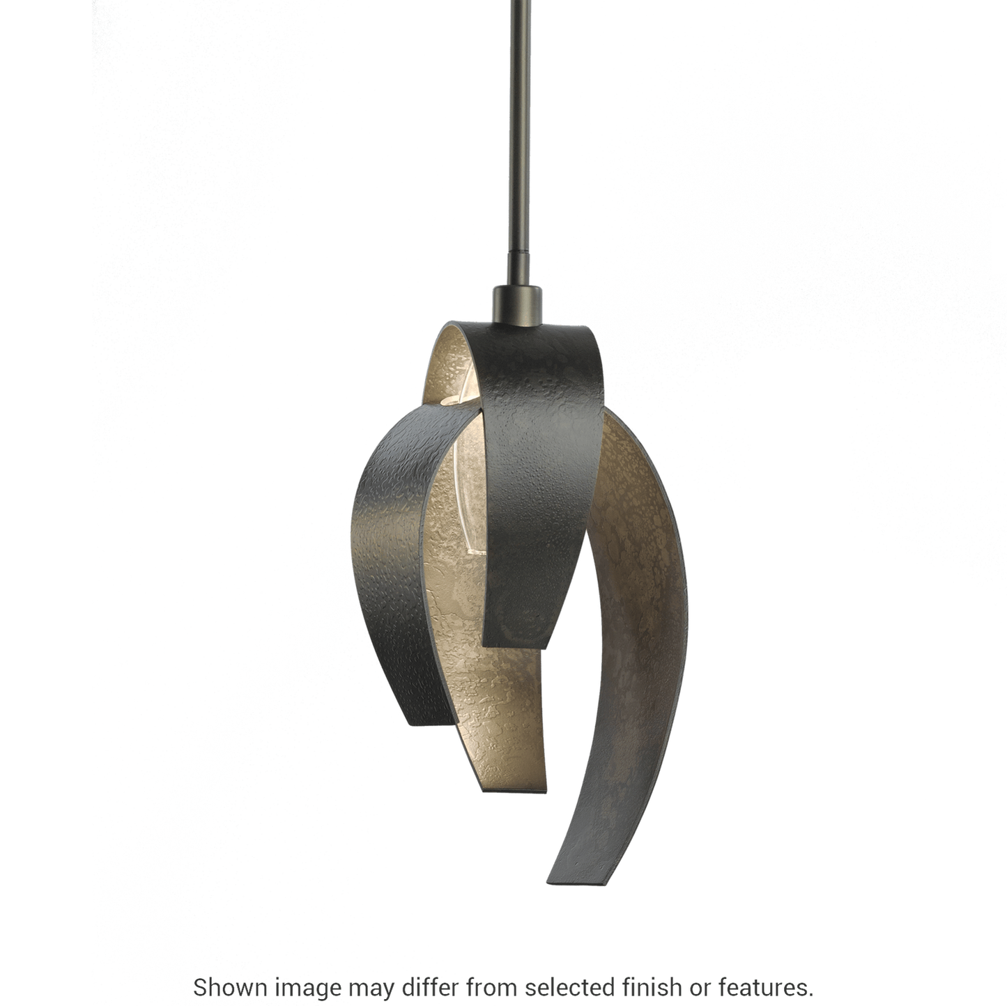 Corona Large Mini Pendant - White by Hubbardton Forge