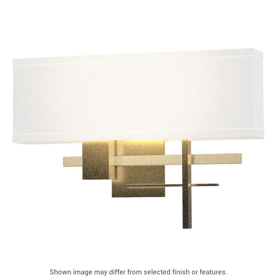 Cosmo Sconce - Natural Iron - White Accent by Hubbardton Forge