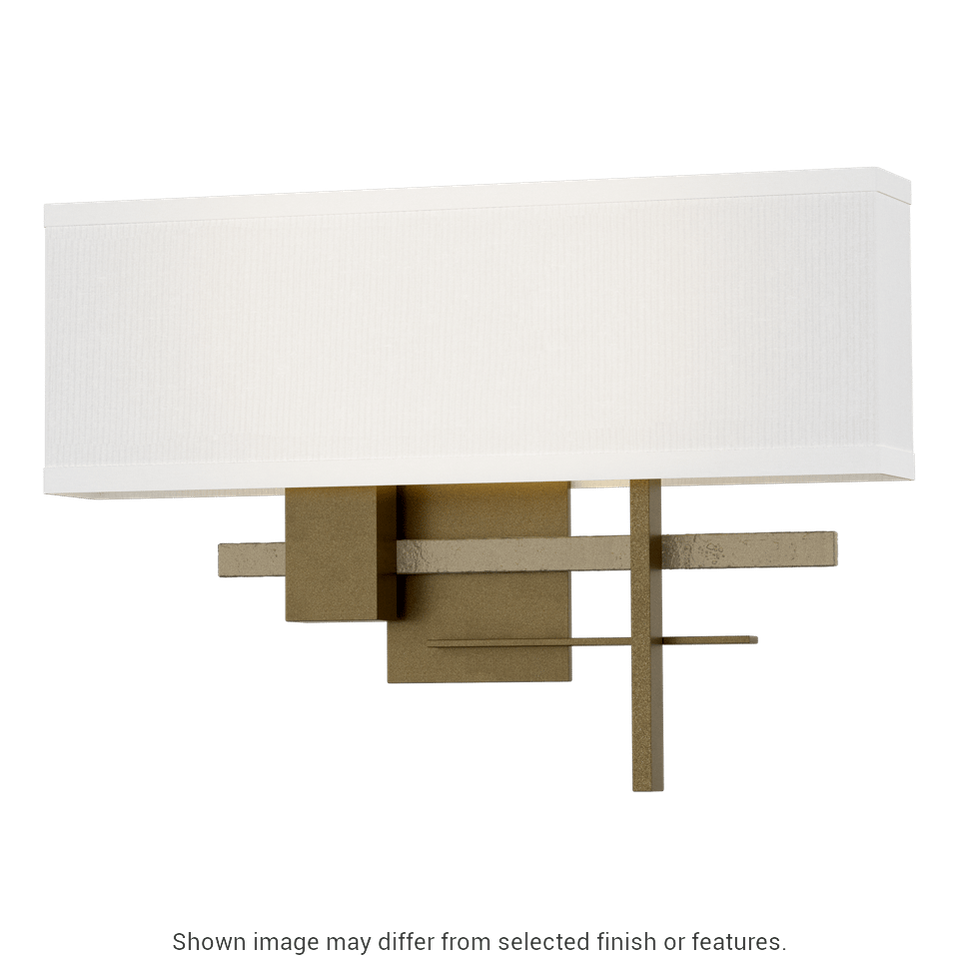 Cosmo Sconce - Soft Gold - White Accent by Hubbardton Forge