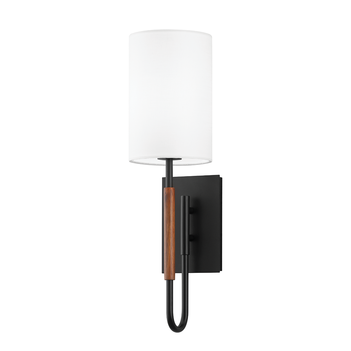 Cosmo Wall Sconce - 1-Light - Soft Black - Troy Lighting B1061-SBK