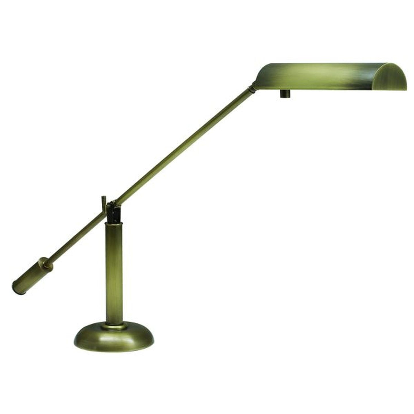 Counter Balance Halogen Piano and Desk Lamp - PH10-195-AB - Antique Brass by House of Troy