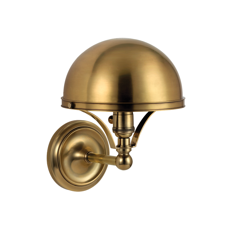 Covington Wall Sconce - Aged Brass by Hudson Valley Lighting