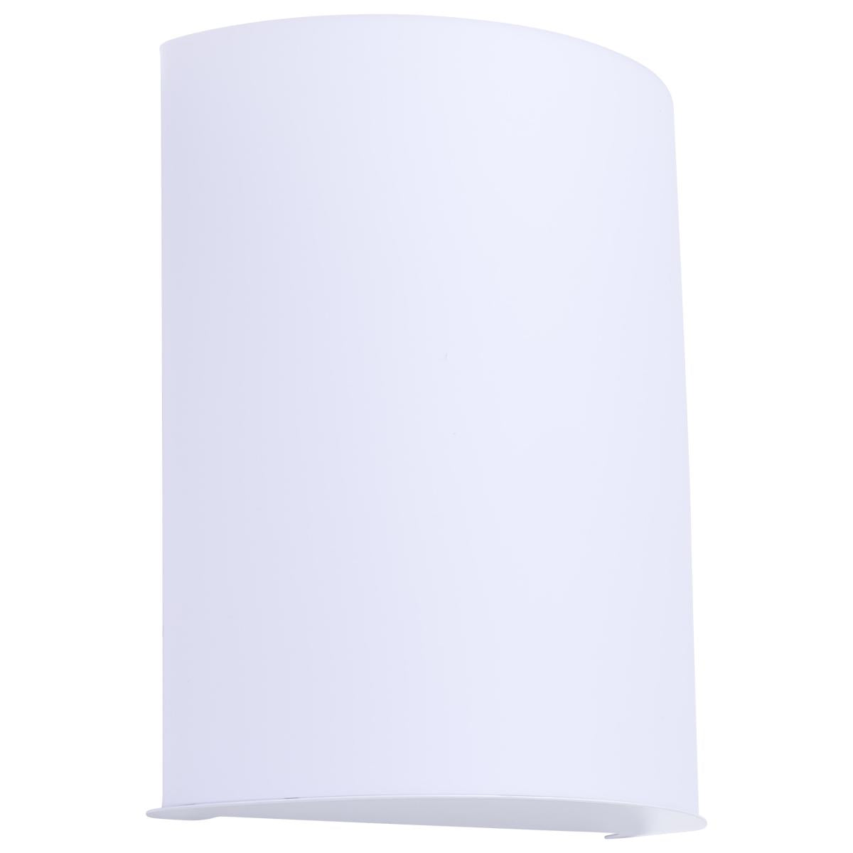 Crispo - LED Wall Sconce - White Finish - 27K/3K/35K/4K/5K CCT Selectable - Satco 62-1886