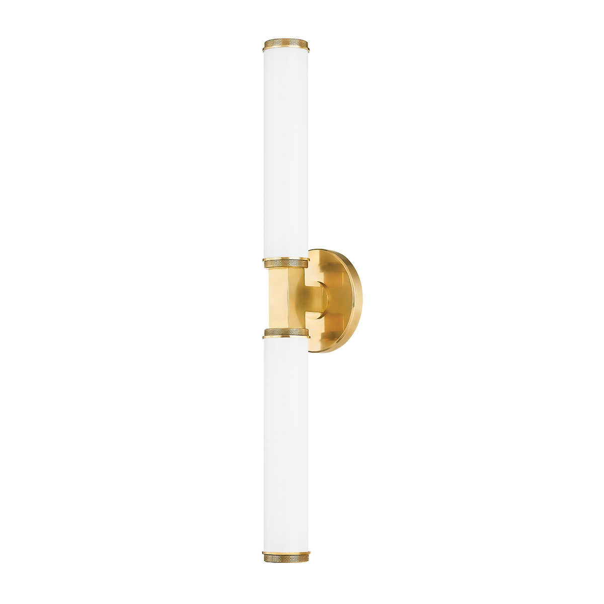 Cromwell Wall Sconce - 2-Light - Aged Brass by Hudson Valley Lighting