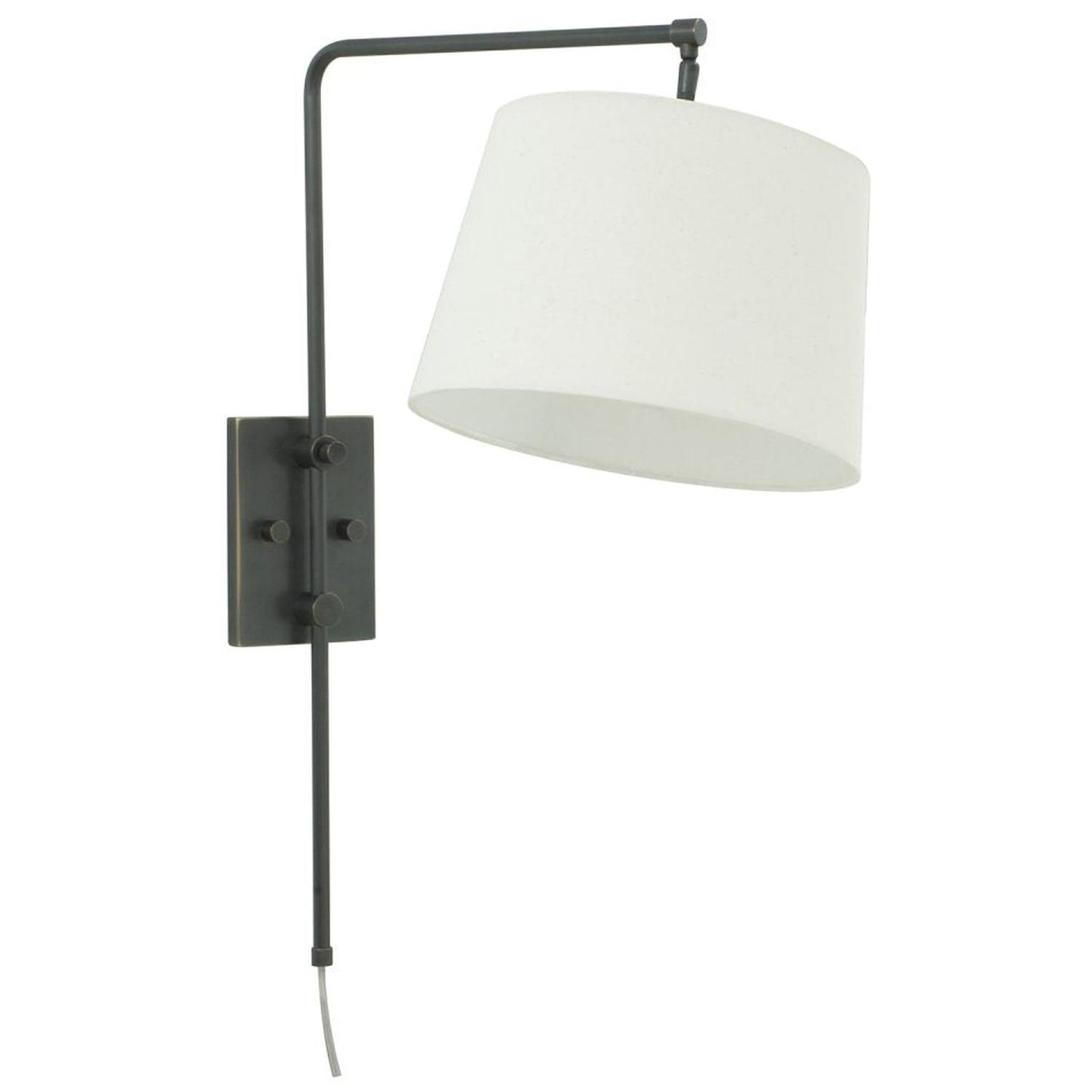 Crown Point Adjustable Downbridge Wall Swing Lamp - CR725-OB - Oil Rubbed Bronze by House of Troy