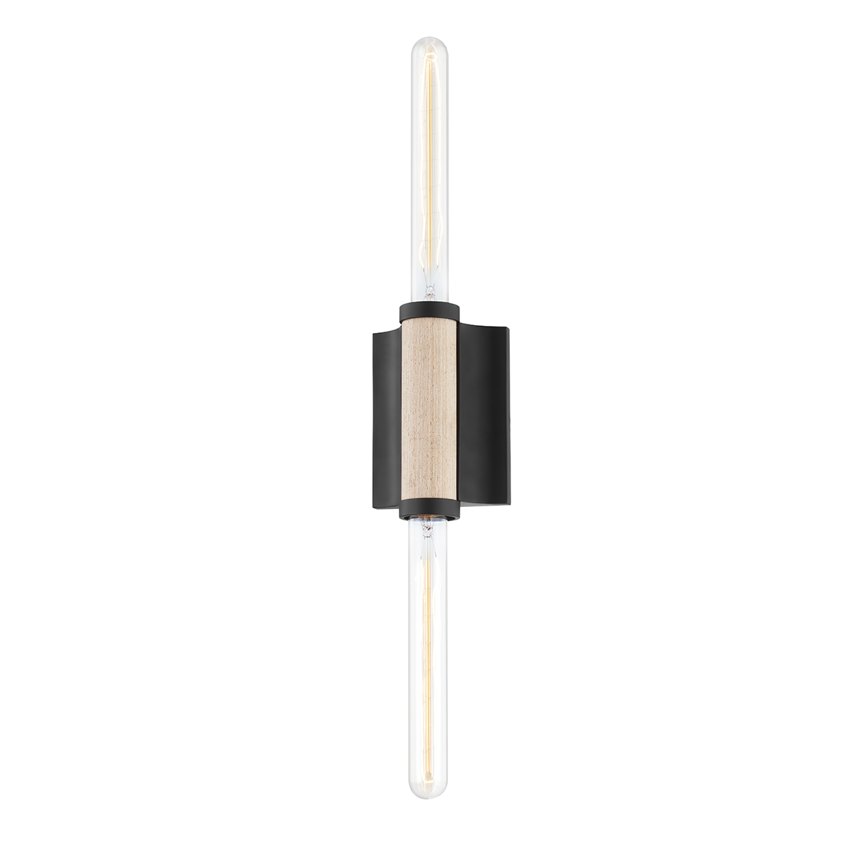 Cruiz Wall Sconce - 2-Light - Soft Black - Troy Lighting B6702-SBK
