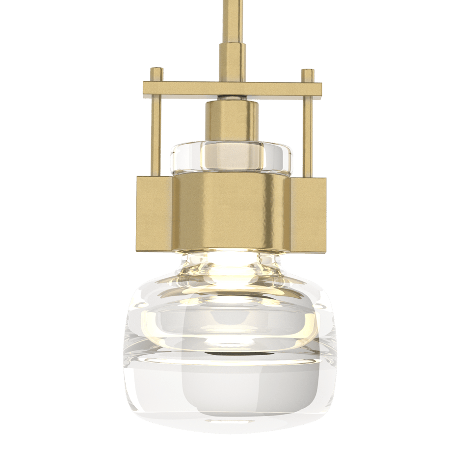Cuff Large Mini Pendant - Modern Brass by Hubbardton Forge