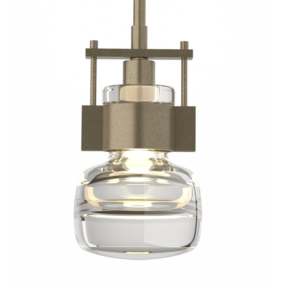 Cuff Mini Pendant - Soft Gold by Hubbardton Forge