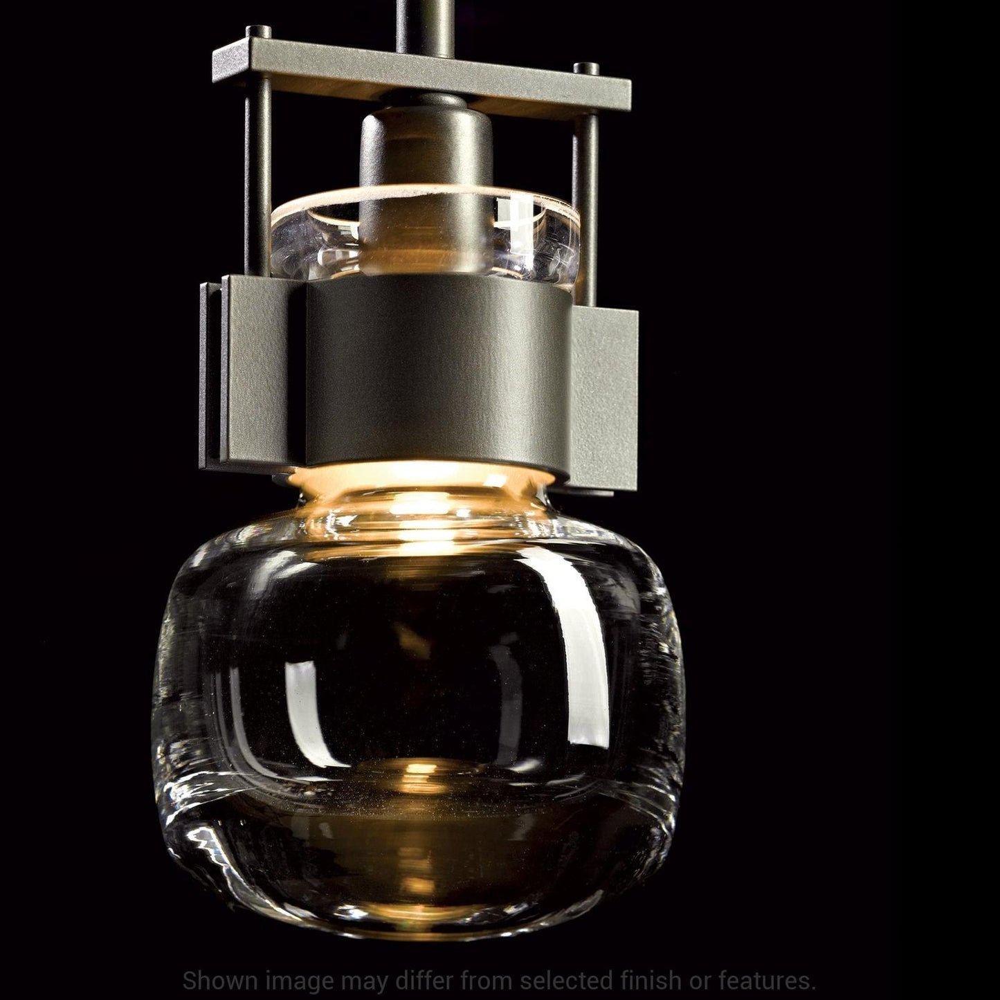 Cuff Small Mini Pendant - White by Hubbardton Forge