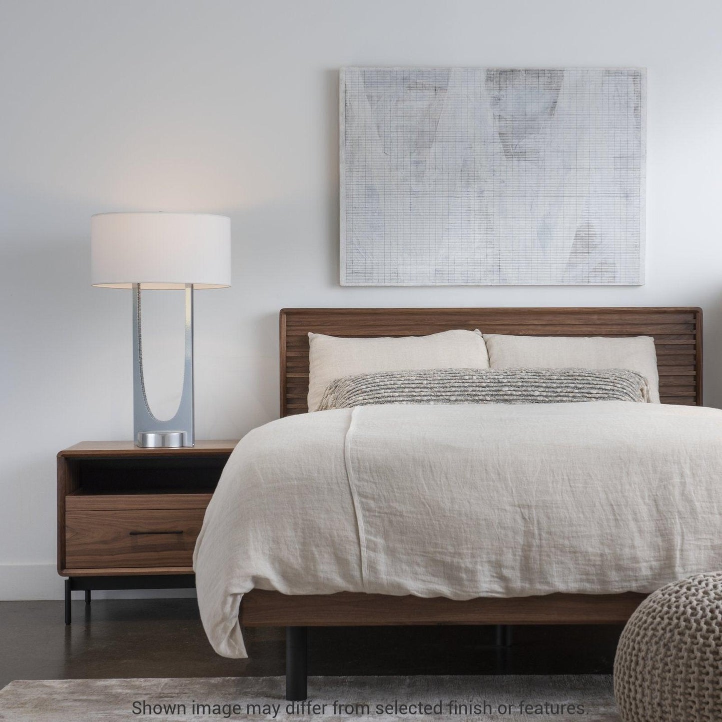 Cypress Table Lamp - White by Hubbardton Forge