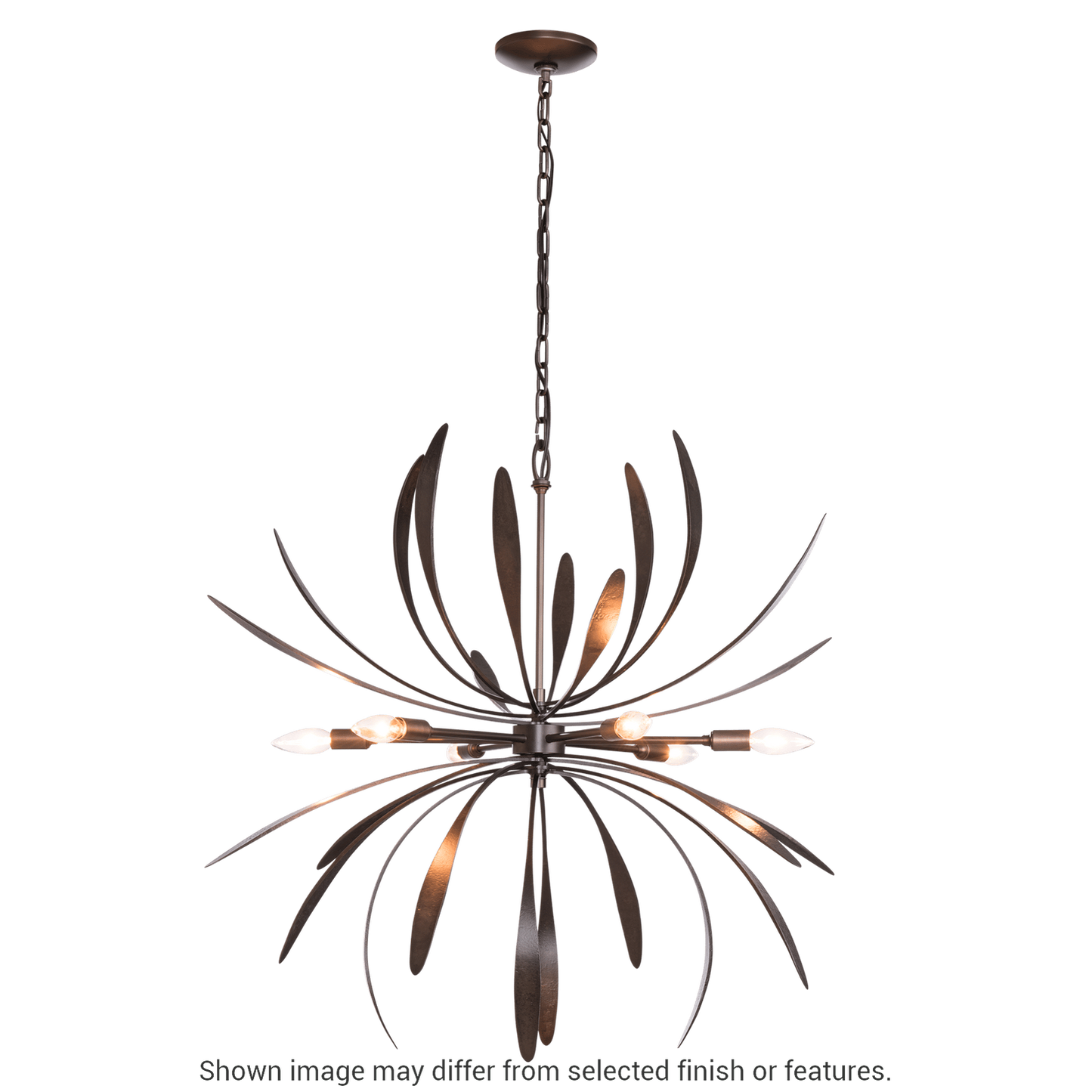 Dahlia Chandelier - White by Hubbardton Forge