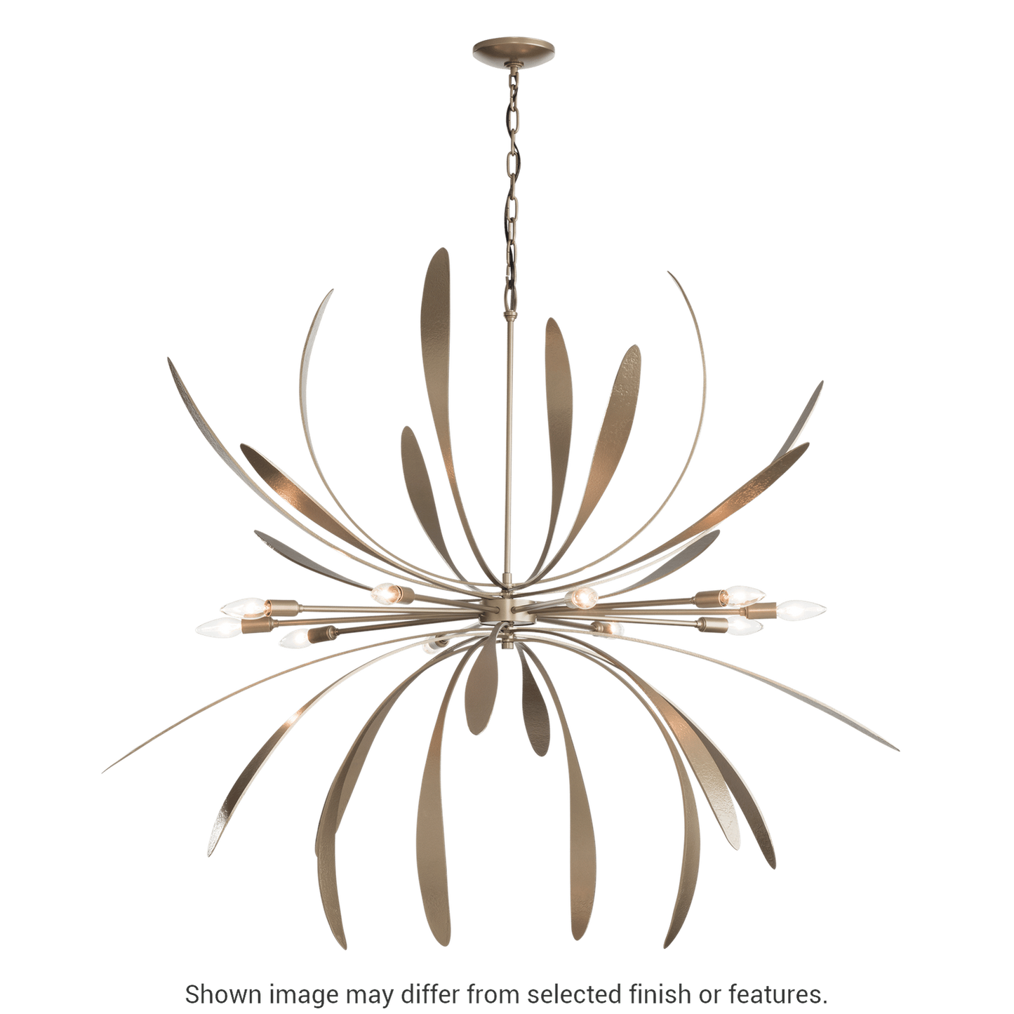 Dahlia Large Chandelier - White by Hubbardton Forge