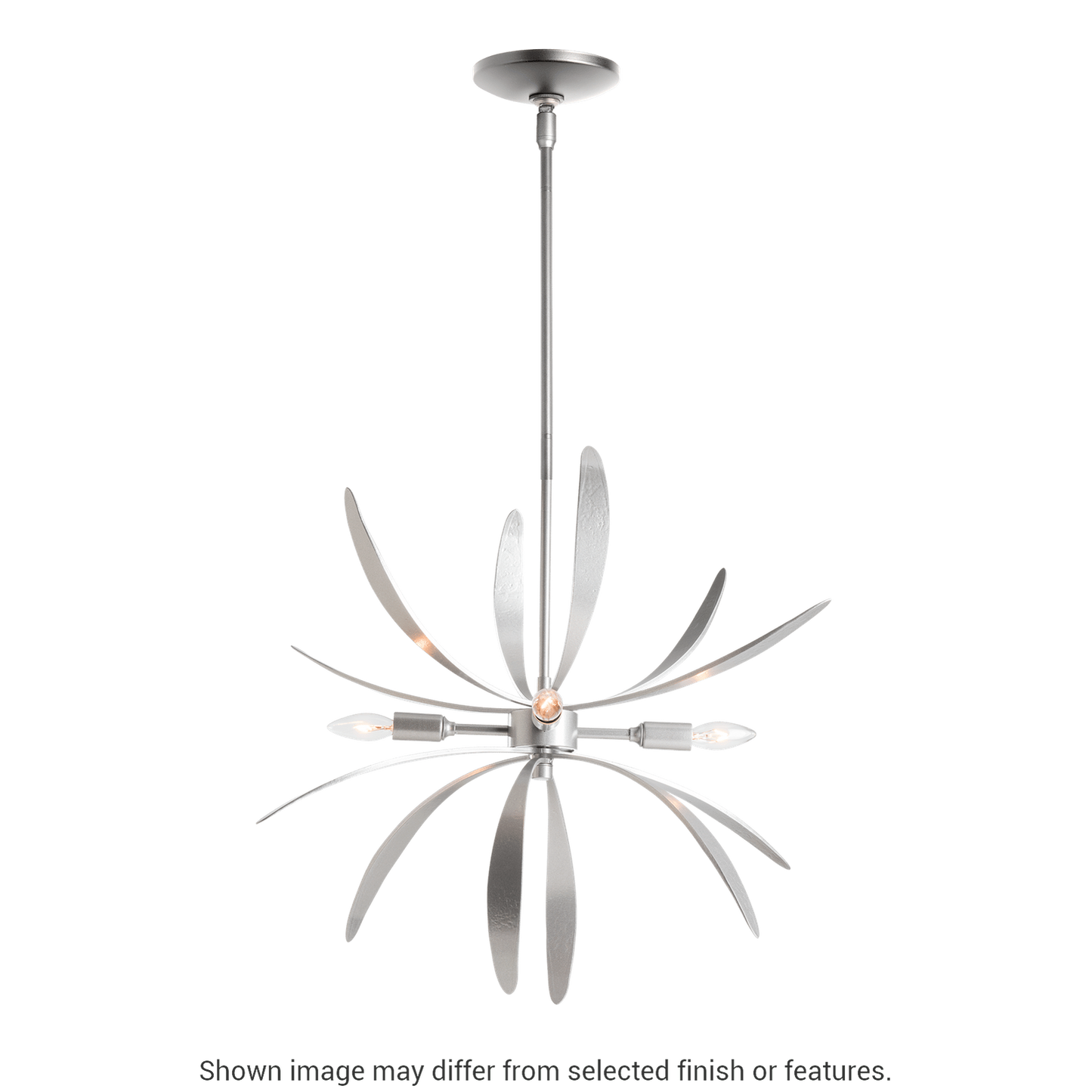 Dahlia Mini Pendant - White by Hubbardton Forge