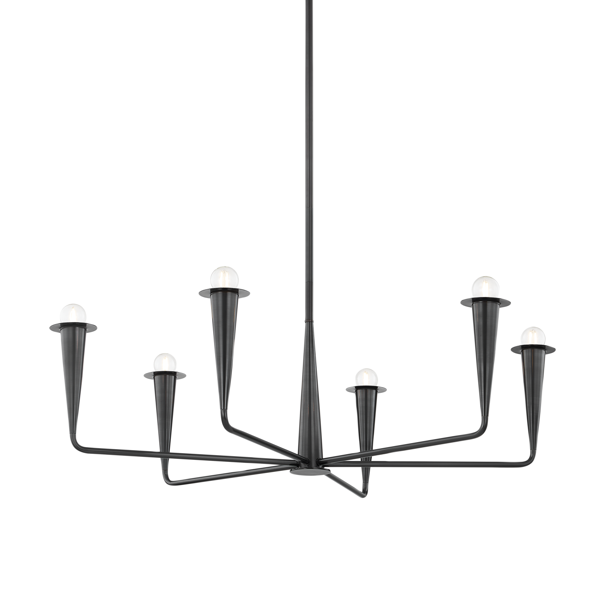 Danna Chandelier - 6-Light - Old Bronze - Mitzi H791806-OB
