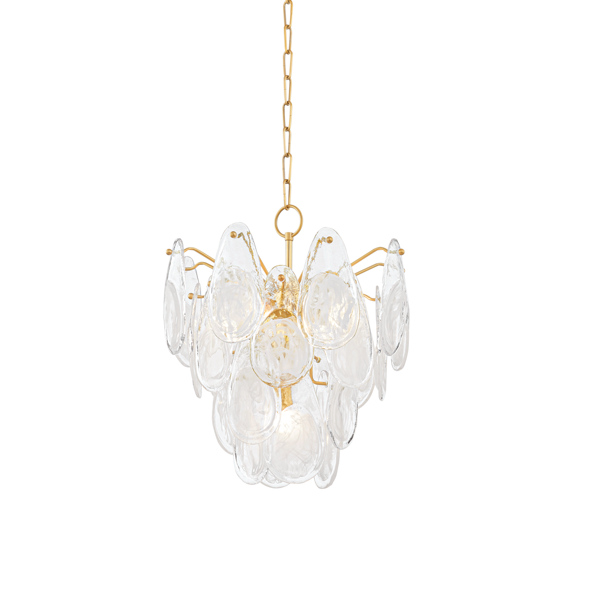 Darcia Chandelier - 5-Light - Aged Brass by Hudson Valley Lighting