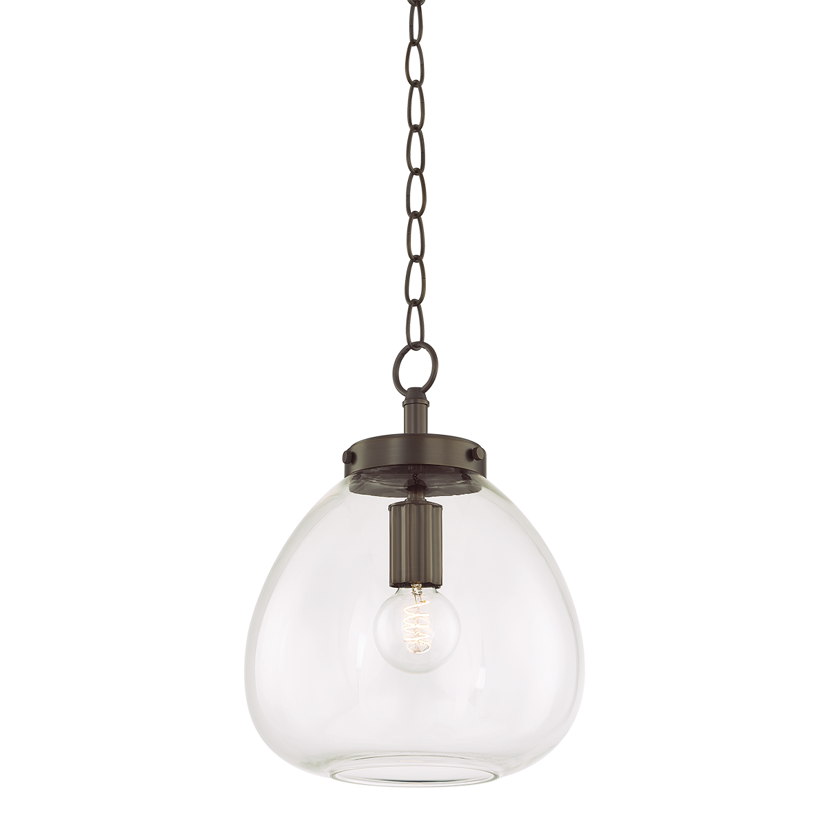 Della Small Pendant - 1-Light - True Bronze - Mitzi H997701S-TRB