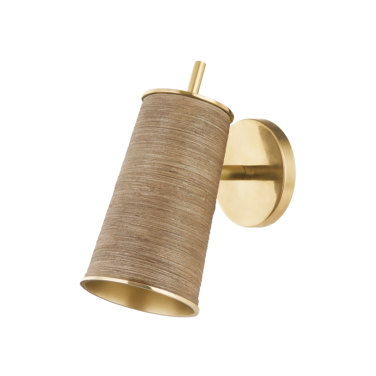 Delran Wall Sconce - Aged Brass by Hudson Valley Lighting
