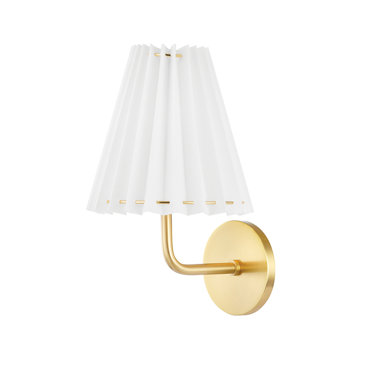 Demi Wall Sconce - 1-Light - Aged Brass - Mitzi H476101A-AGB
