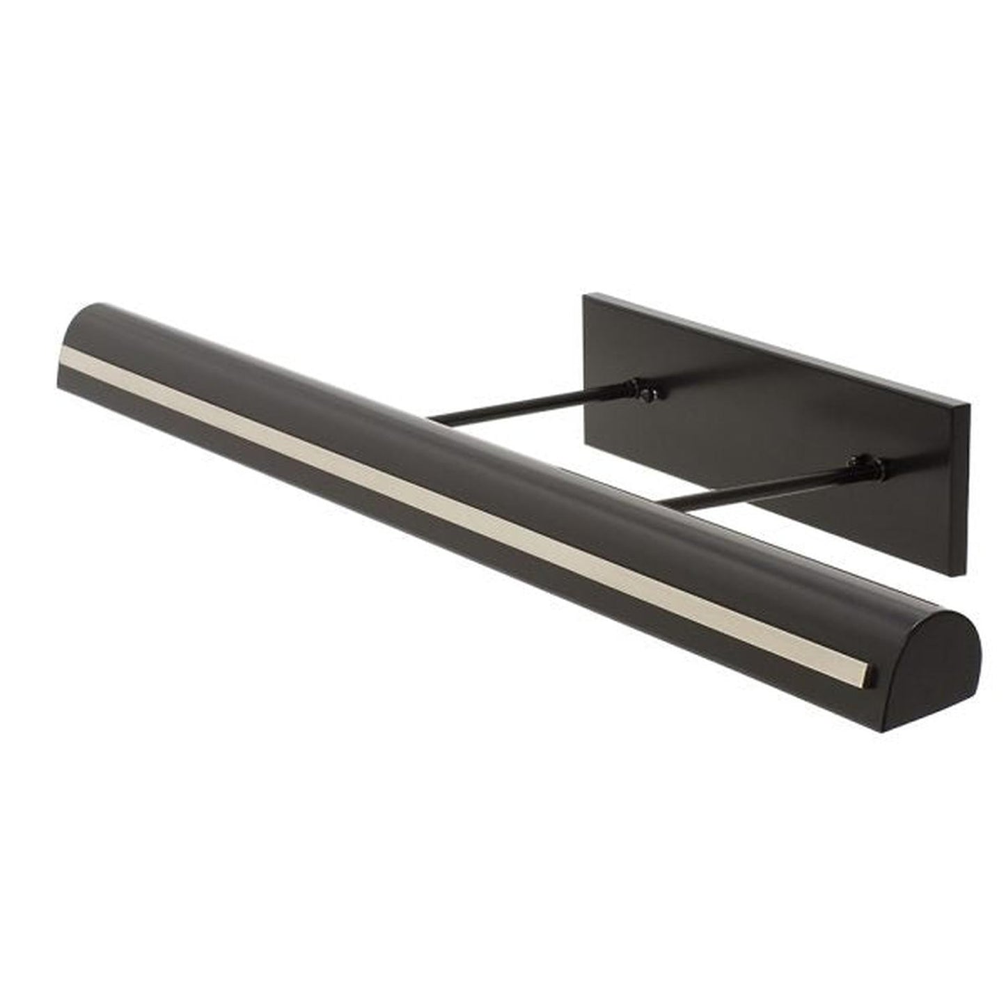 Direct Wire Classic Traditional LED Picture Light - DTSLEDZ36-BLK/PN - Black with Polished Nickel Accents by House of Troy