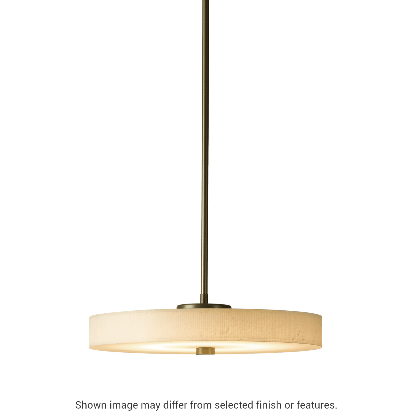 Disq LED Pendant - White by Hubbardton Forge
