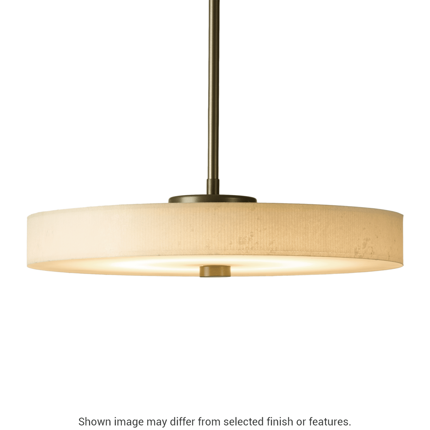 Disq LED Pendant - White by Hubbardton Forge