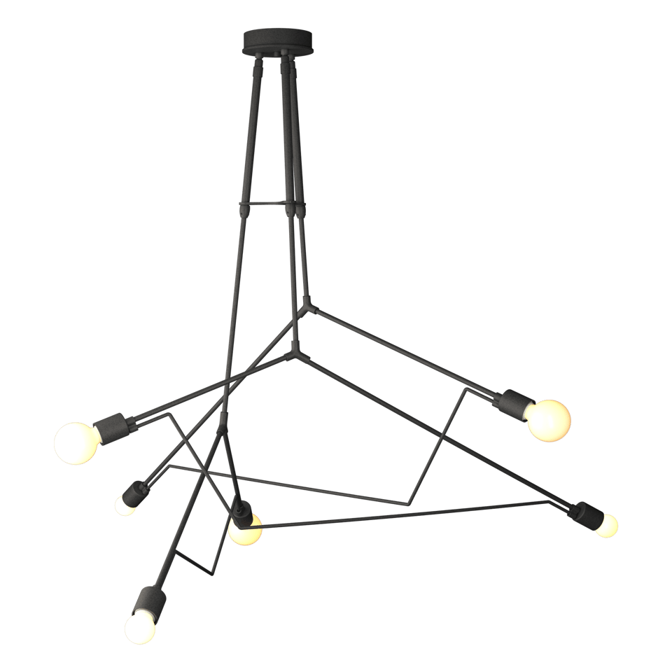 Divergence Outdoor Pendant - Natural Iron by Hubbardton Forge