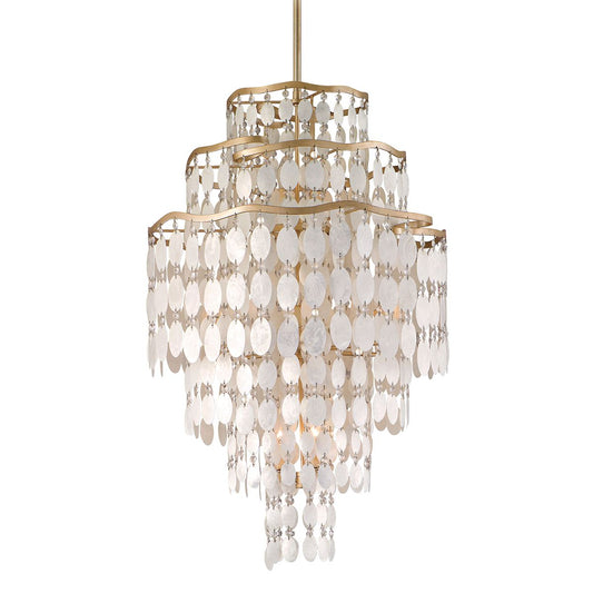 Dolce Large 12-Light Chandelier by Corbett Lighting