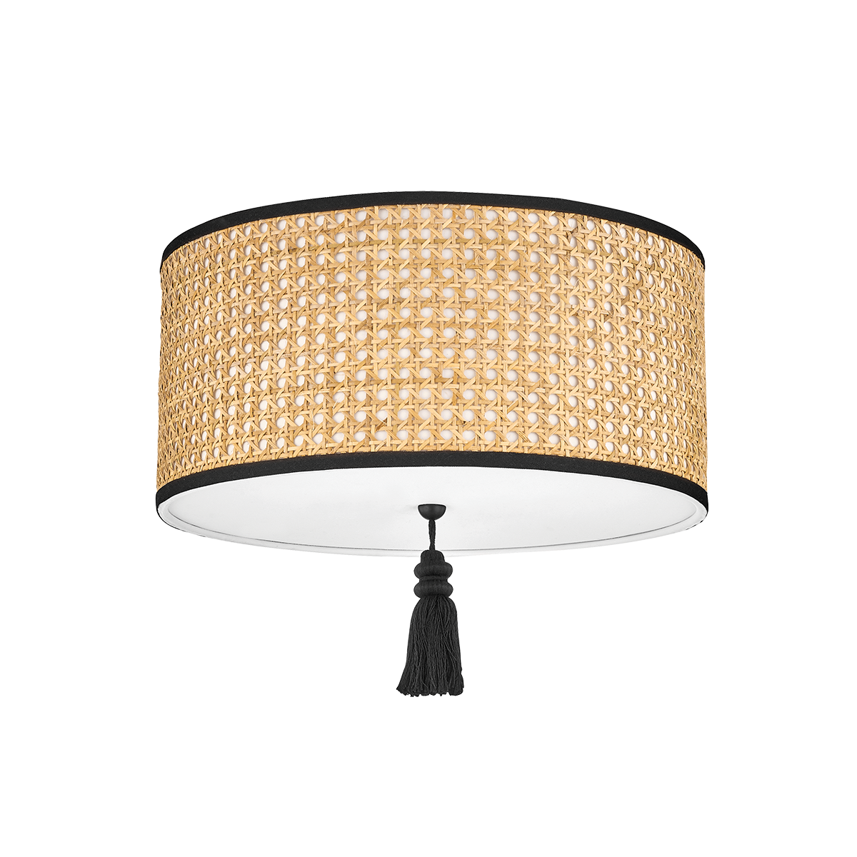 Dolores Flush Mount - 2-Light - Soft Black - Mitzi H520502-SBK