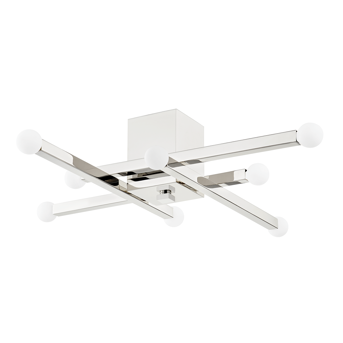 Dona Flush Mount - 8-Light - Polished Nickel - Mitzi H463508-PN