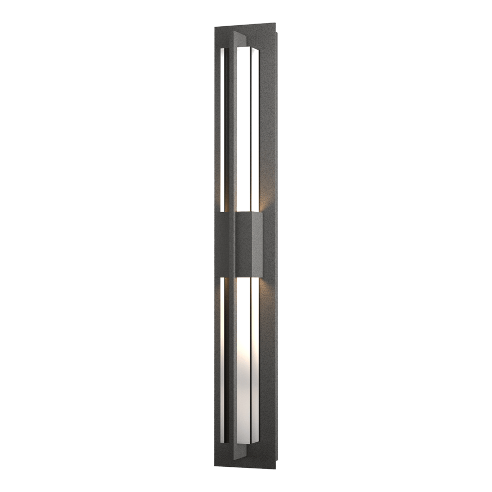 Double Axis Large LED Outdoor Sconce - Natural Iron by Hubbardton Forge