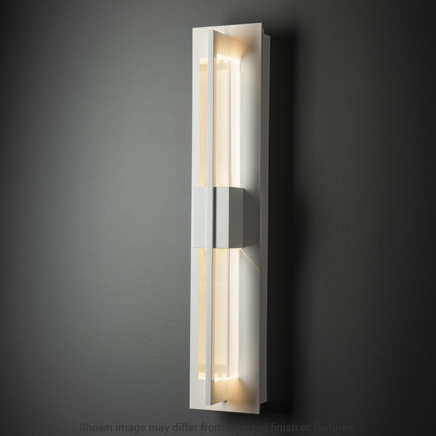 Double Axis Small LED Outdoor Sconce - White by Hubbardton Forge