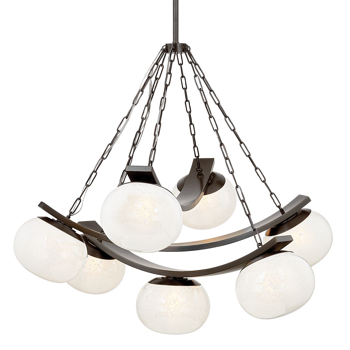 Duxbury Large Chandelier - Distressed Bronze by Hudson Valley Lighting