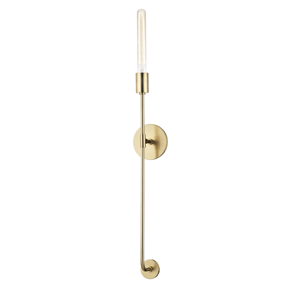 Dylan Wall Sconce - 1-Light - Aged Brass - Mitzi H185101-AGB