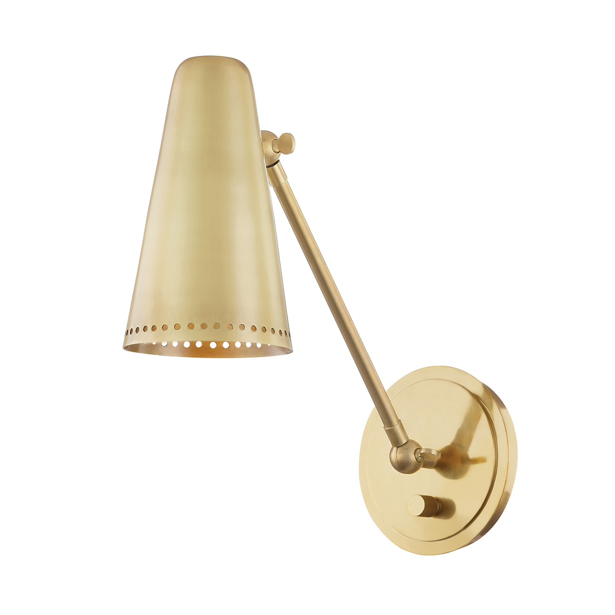 Easley Wall Sconce - Aged Brass by Hudson Valley Lighting