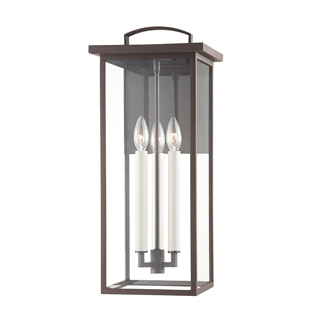 Eden Large Outdoor Sconce - Textured Bronze by Troy Lighting