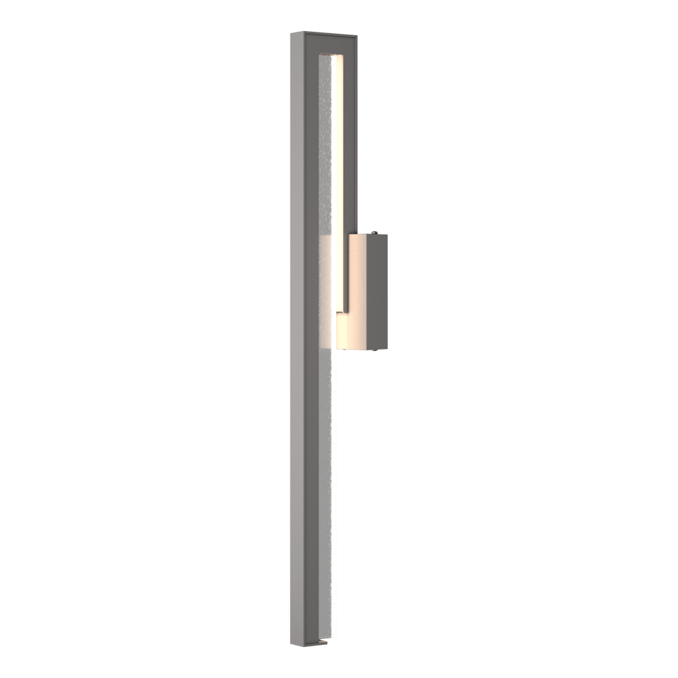 Edge Medium LED Outdoor Sconce - Coastal Burnished Steel by Hubbardton Forge