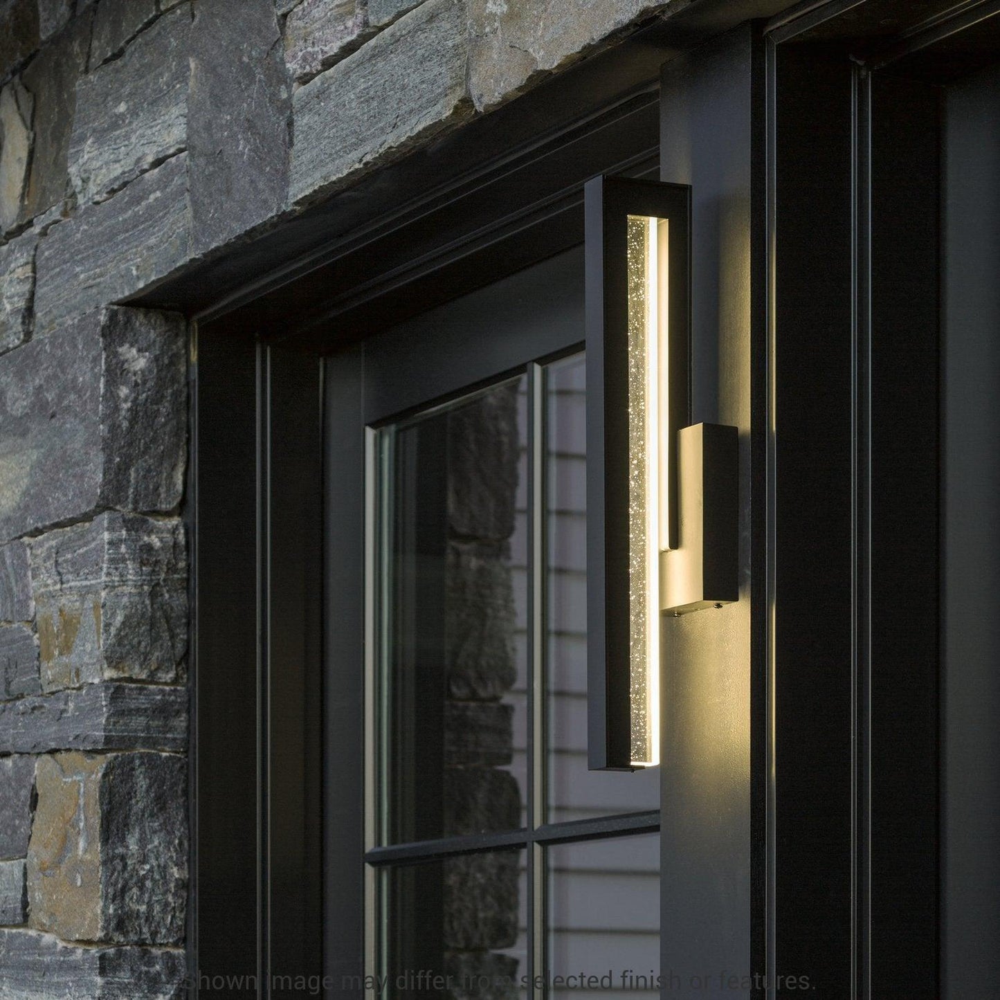 Edge Medium LED Outdoor Sconce - White by Hubbardton Forge