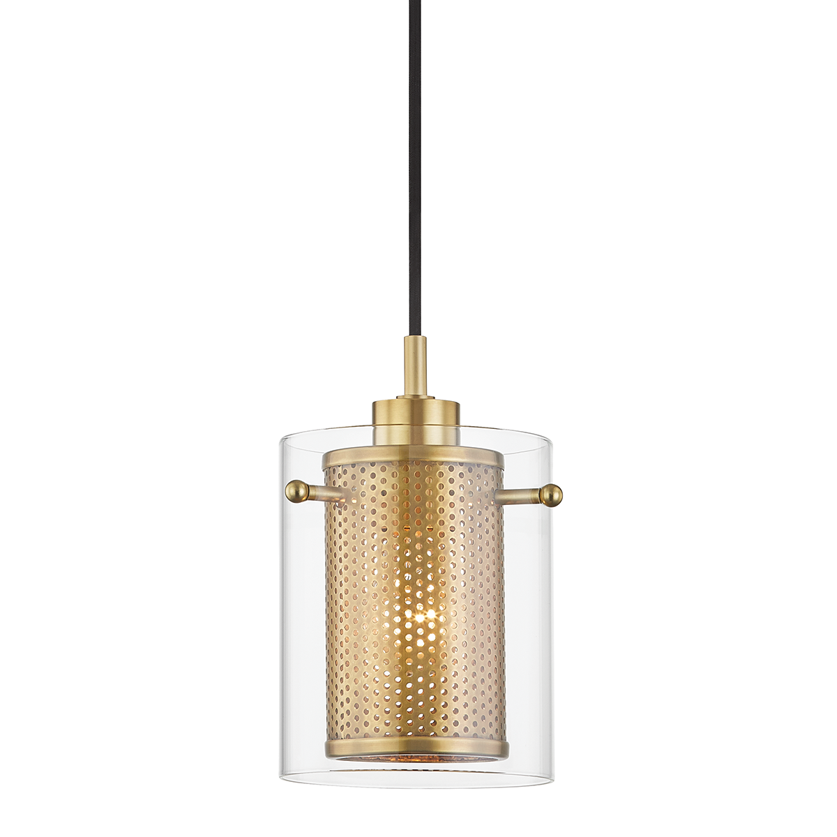 Elanor Pendant - 1-Light - Aged Brass - Mitzi H323701-AGB